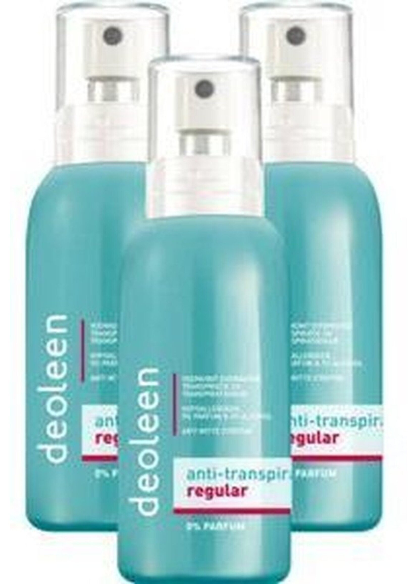 Deoleen Anti-transpirant pompspray - 3 Pack