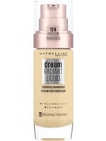 Maybelline Dream Radiant Liquid - 044 Natural Beige - Foundation Geschikt voor de Droge Huid met Hyaluronzuur - 30 ml