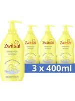 Zwitsal Zeepvrije Wasgel - 3 x 400 ml - Voordeelverpakking