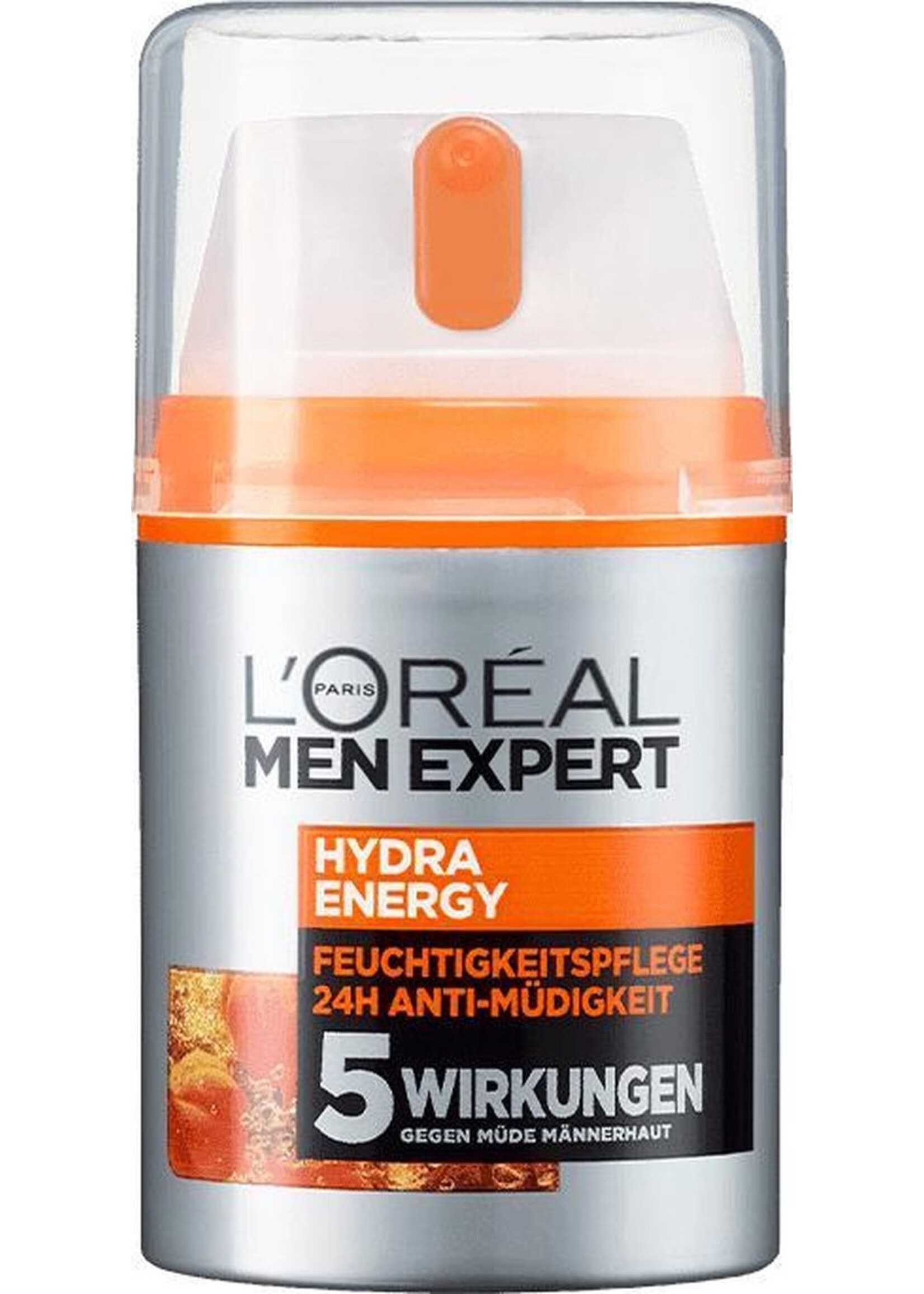 L'Oréal  L’Oréal Paris Men Expert Hydra Energy vochtinbrengende crème gezicht Mannen 50 ml