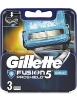 GILLETTE Gillette Fusion ProShield Mesjes Chill 3 stuks