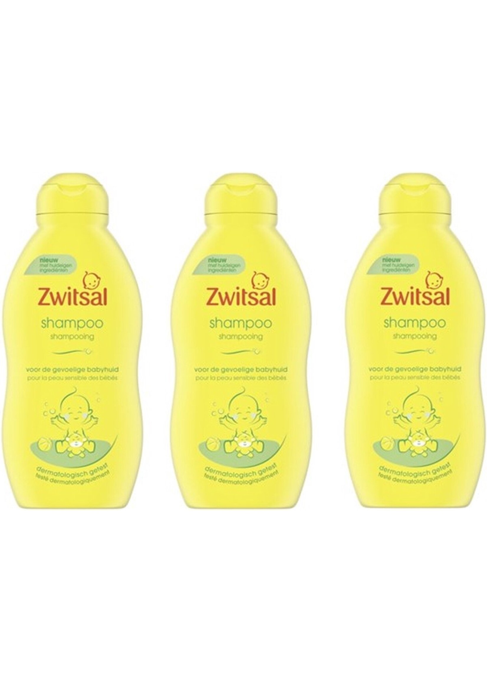 Zwitsal Baby - Anti Prik Shampoo - 3 x 200ml  - Voordeelverpakking