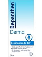 Bepanthen Beschermende Zalf - intensief vettende zalf - zonder parfum - droge of schrale huidplekken - 50 gram