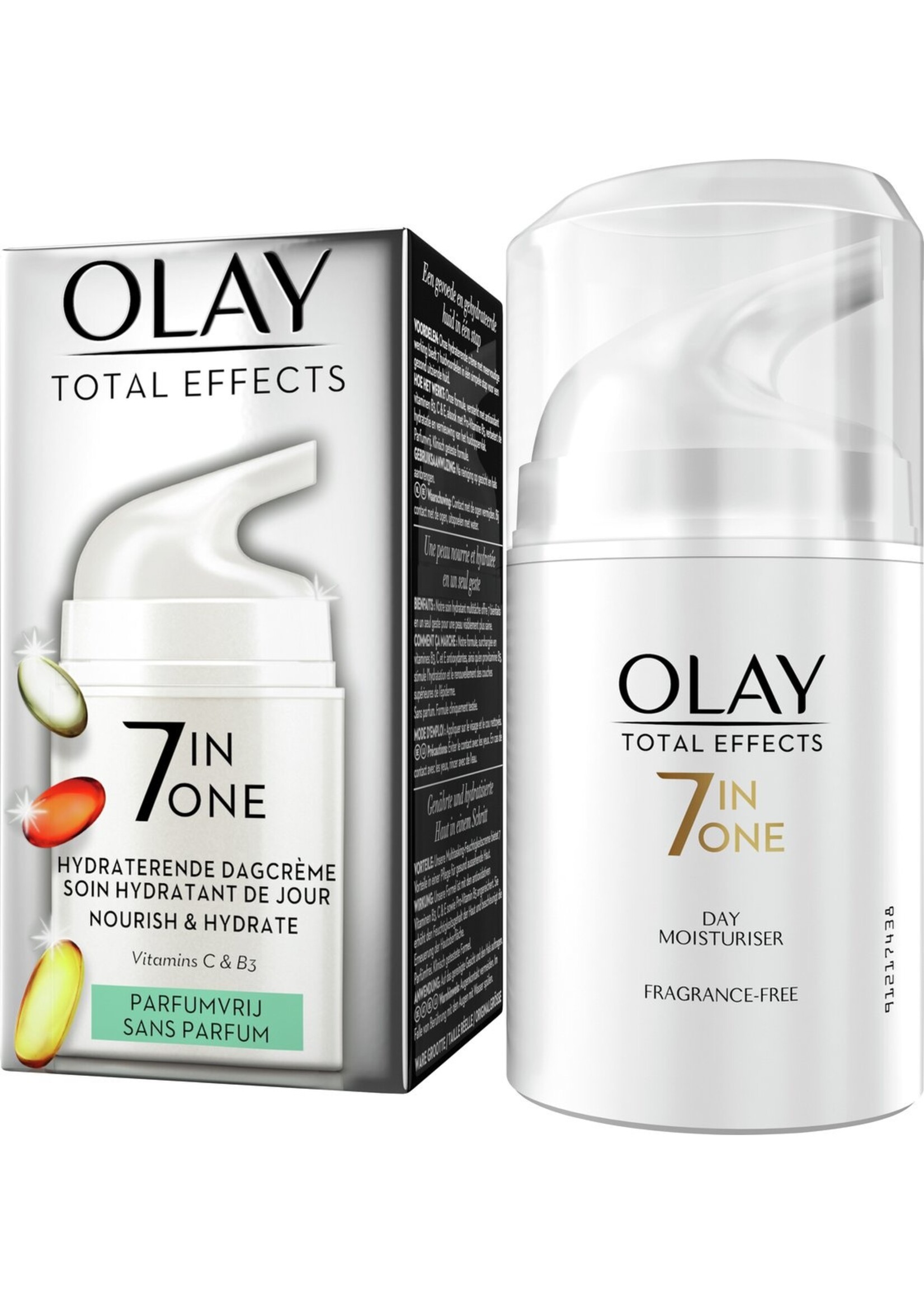 Olay Total Effects 7-in-1 - Hydraterende Dagcrème - Parfumvrij - 50 ml