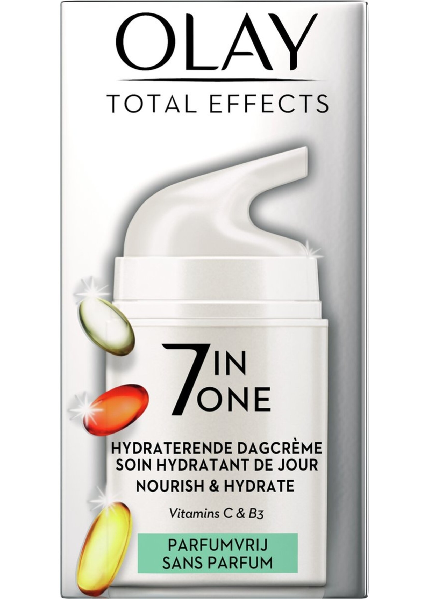 Olay Total Effects 7-in-1 - Hydraterende Dagcrème - Parfumvrij - 50 ml