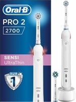 Oralb Braun Oral-B Pro 2 2700 - sensi ultra thin - Elektrische Tandenborstel - Wit