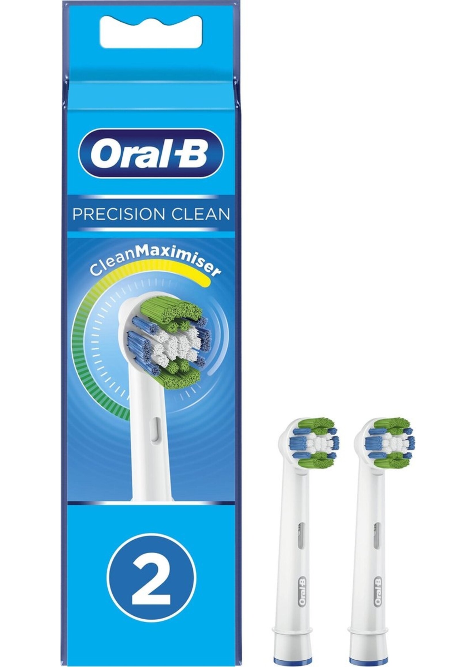 Oralb Braun Oral-B Precision Clean Opzetborstels - 2 stuks