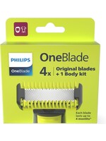 Philips Philips OneBlade Original Blade QP310/50 - Vervangmesjes Body Kit - 4 stuks