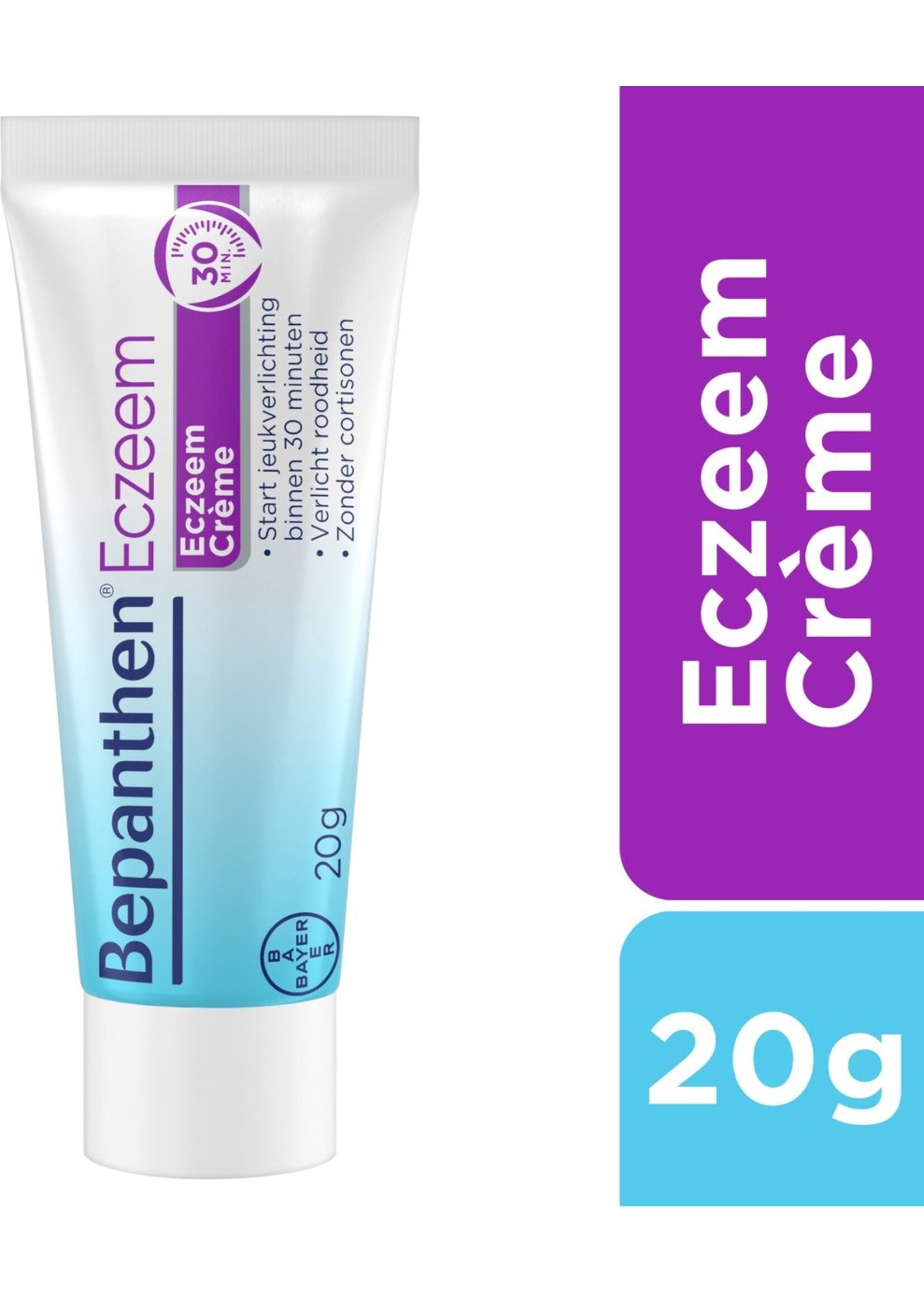 Bepanthen Eczeem Creme - verlicht jeuk en roodheid - mild tot matig atopisch eczeem - 50 gram