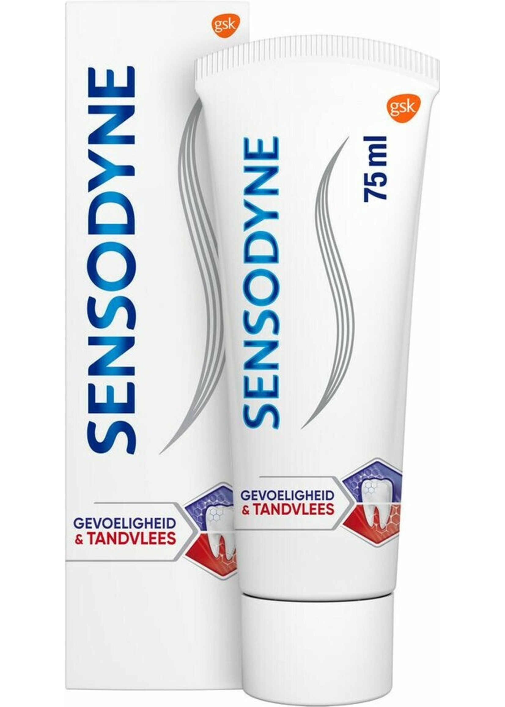 Sensodyne 3x Sensodyne Tandpasta Gevoeligheid & Tandvlees 75 ml