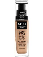 NYX Professional Makeup Can't Stop Won't Stop Foundation - True Beige