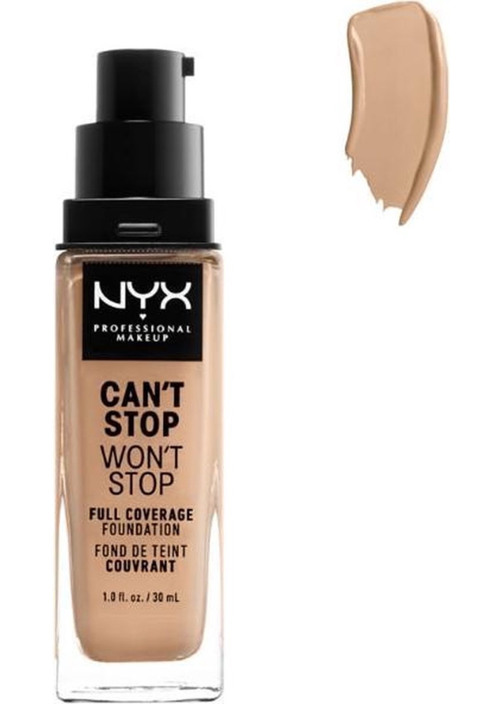 NYX Professional Makeup Can't Stop Won't Stop Foundation - True Beige