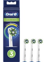 Oralb Braun Oral-B CrossAction - Met CleanMaximiser-technologie - Opzetborstels - 3 Stuks