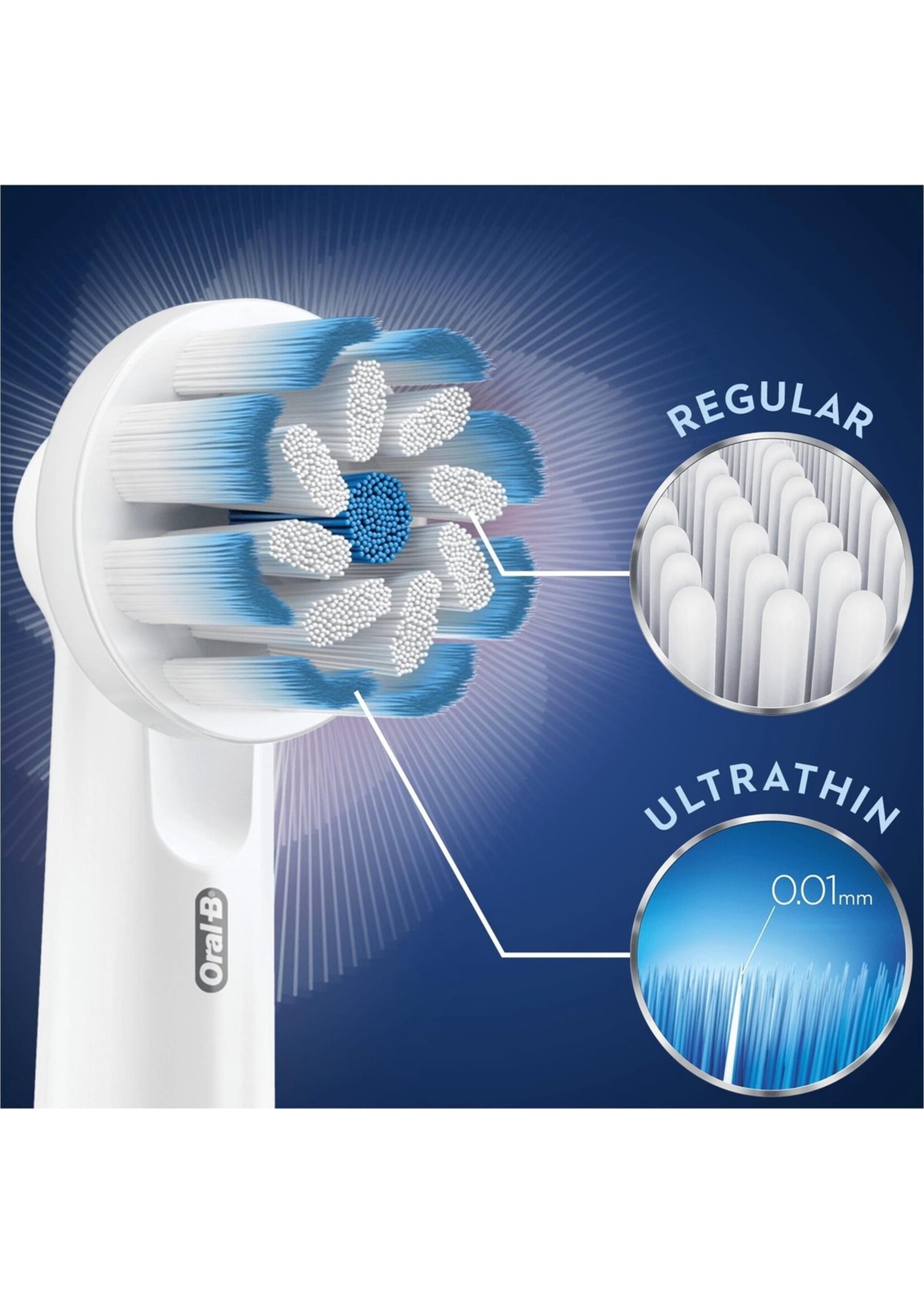 Oralb Braun Oral-B Sensitive EBS17 - opzetborstel (4 stuks)