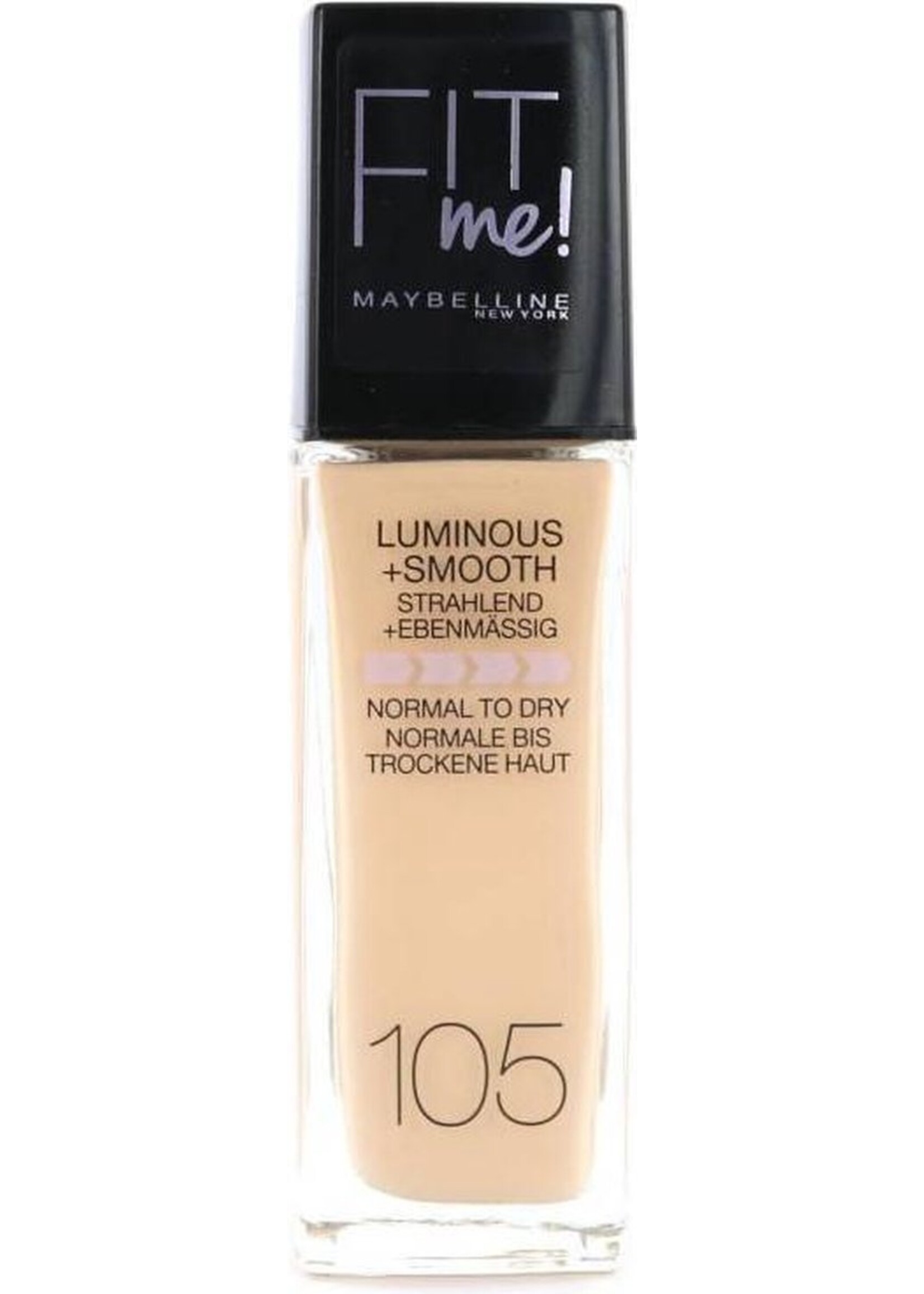 Maybelline - Fit Me Luminous & Smooth Foundation - Natural Ivory 105