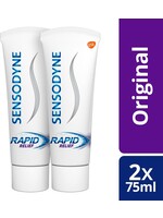 Sensodyne Sensodyne Rapid Relief - 2 X 75 ML- Tandpasta