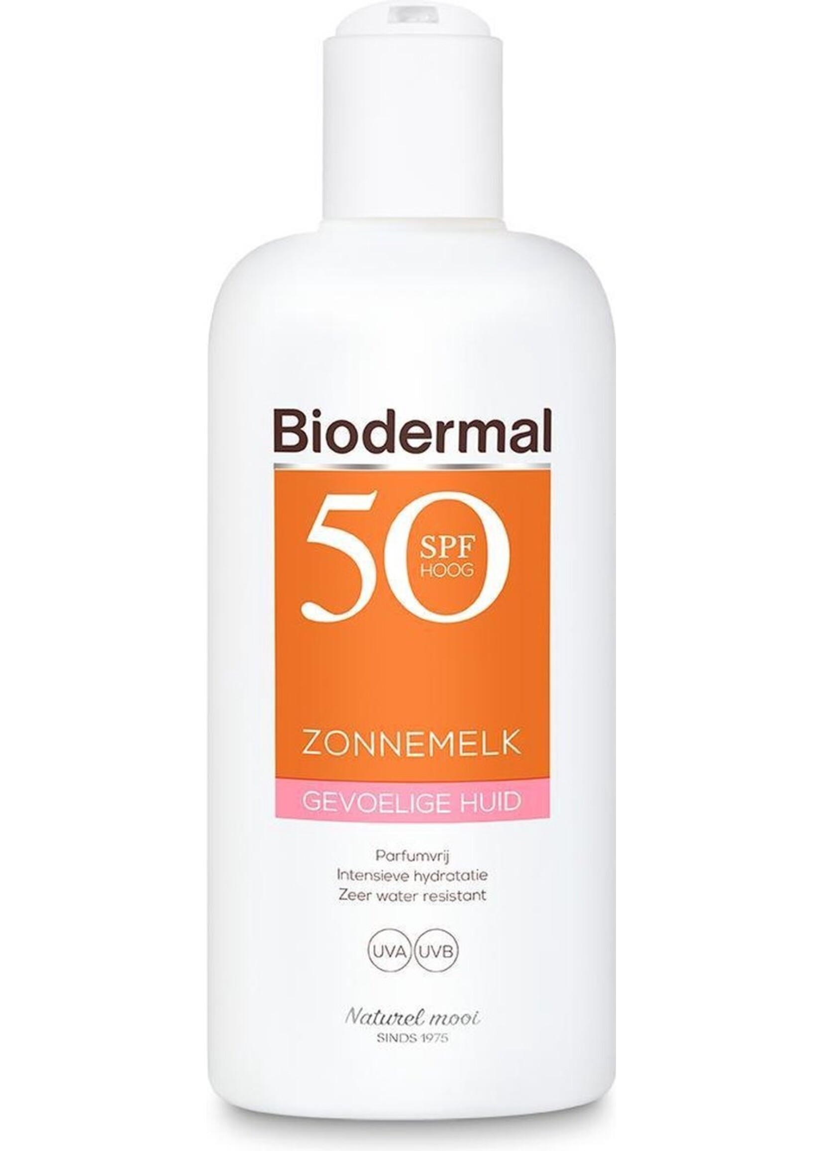 Biodermal zonnemelk gevoelige huid  - Zonnebrand voor de gevoelige huid -SPF50+ 200 ml