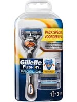 GILLETTE Gillette Fusion Proglide Pack 4 Cargadores Maquina