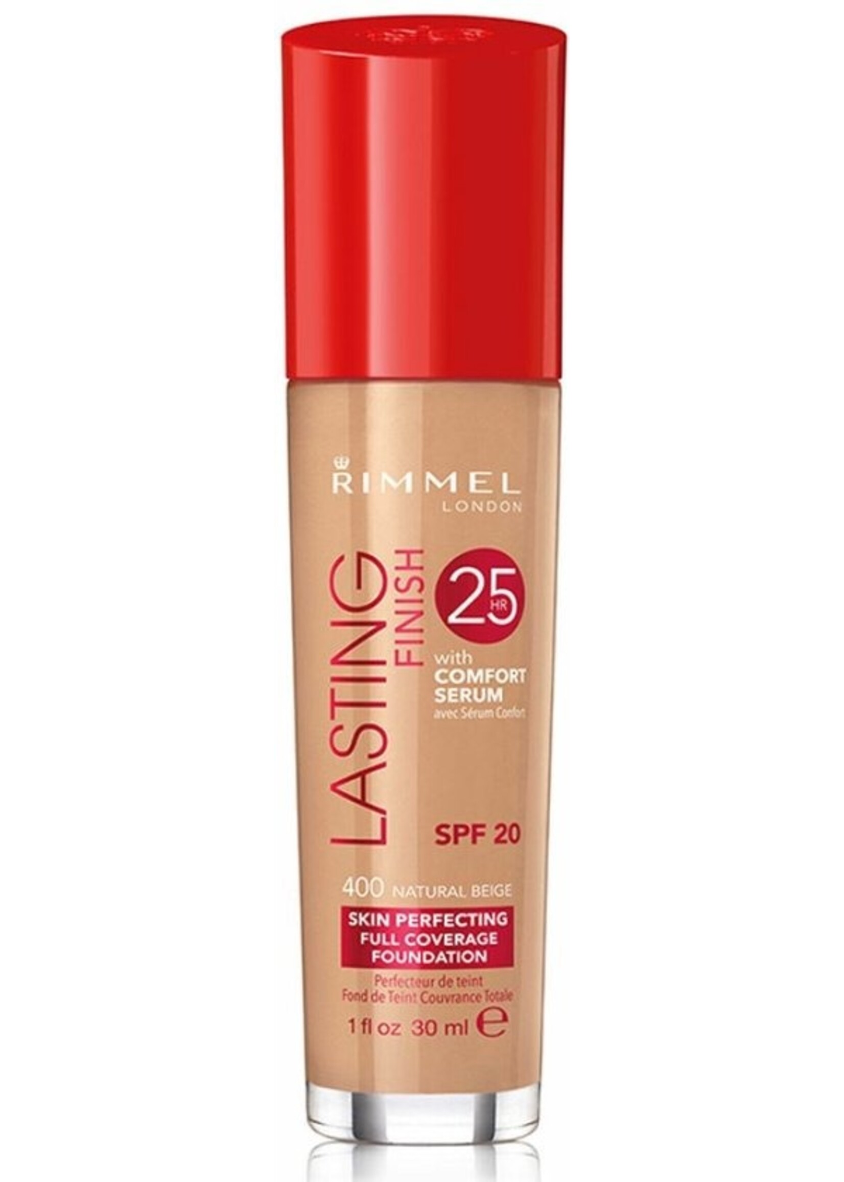 Rimmel London Lasting Finish Foundation - 400 Neutral Beige