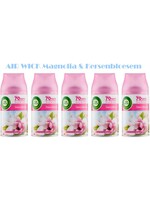 Air Wick Freshmatic Magnolia & kersenbloem - 6 x 250 ml - Navulling - Voordeelverpakking