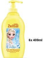 Zwitsal Frozen Zeepvrij Anti-Klit Babyshampoo - 6 x 400 ml - Voordeelverpakking