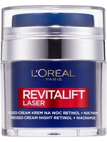 L'Oréal  L’Oréal Paris Revitalift Laser Pressed Nachtcrème - Retinol en Niacinamide - 50 ml