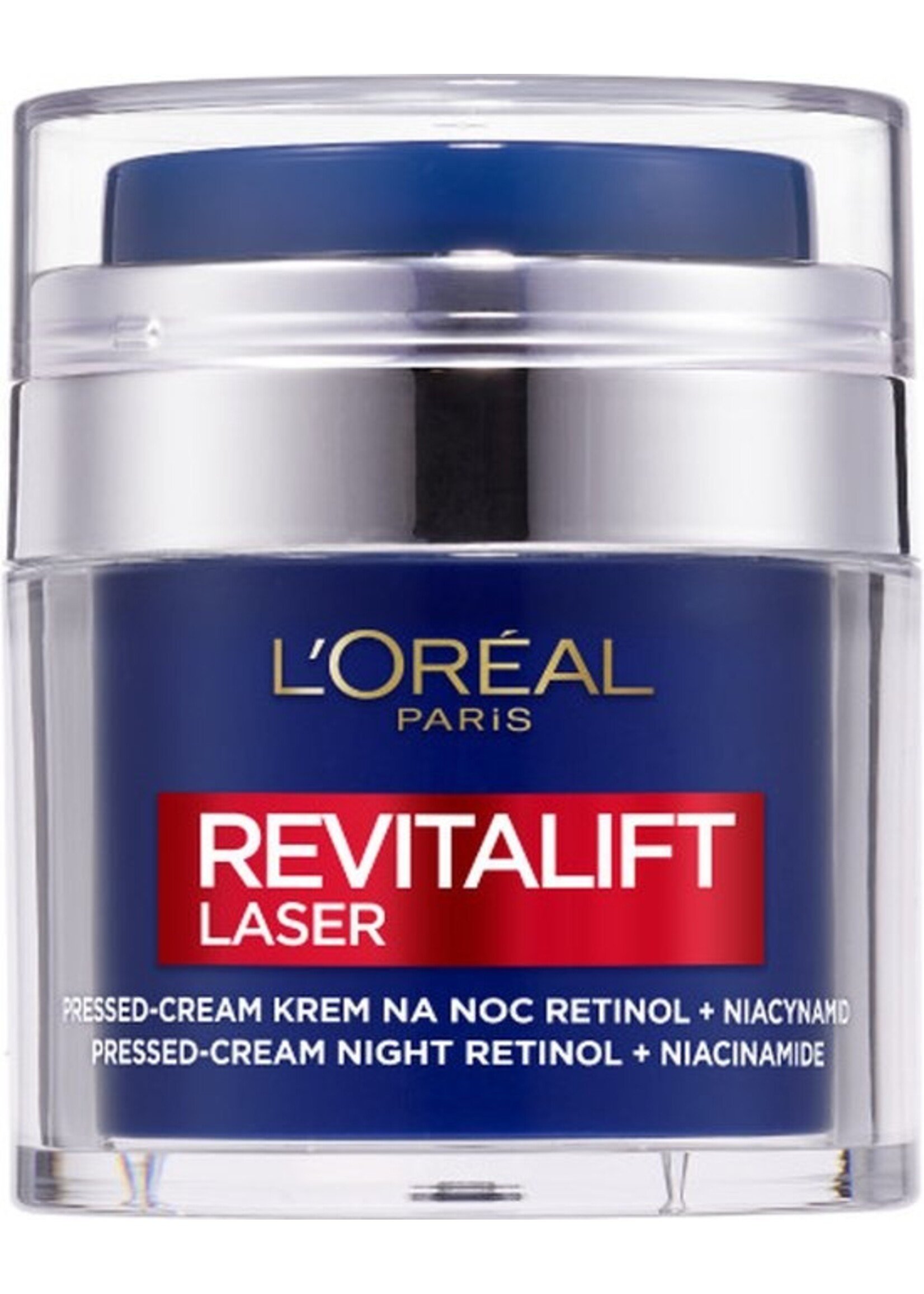 L'Oréal  L’Oréal Paris Revitalift Laser Pressed Nachtcrème - Retinol en Niacinamide - 50 ml