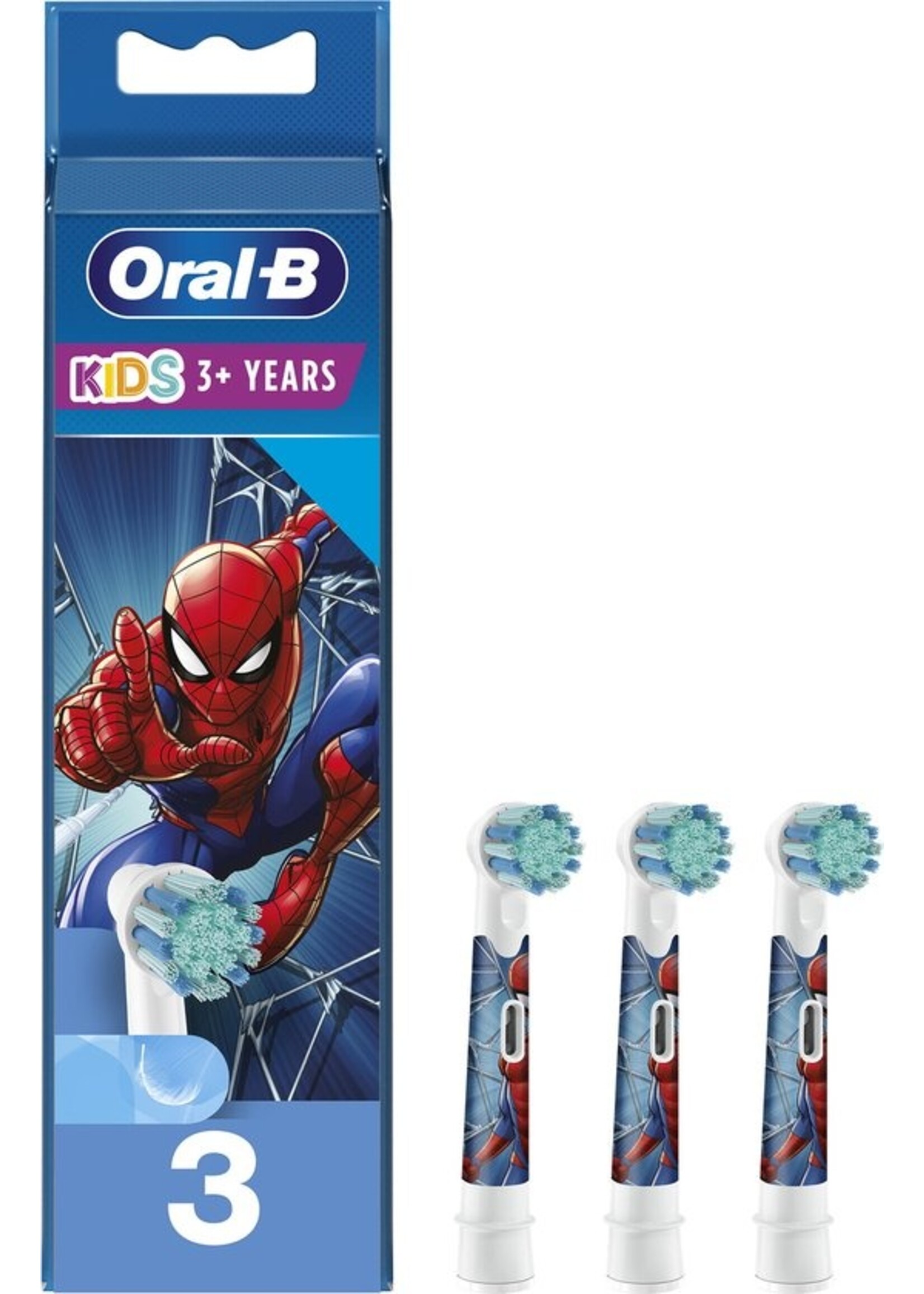 Oralb Braun Oral-B - Kids Spiderman - 3 stuks