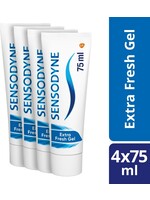 Sensodyne Sensodyne Extra Fresh Gel - 4 X 75 ML - Tandpasta voor gevoelige tanden