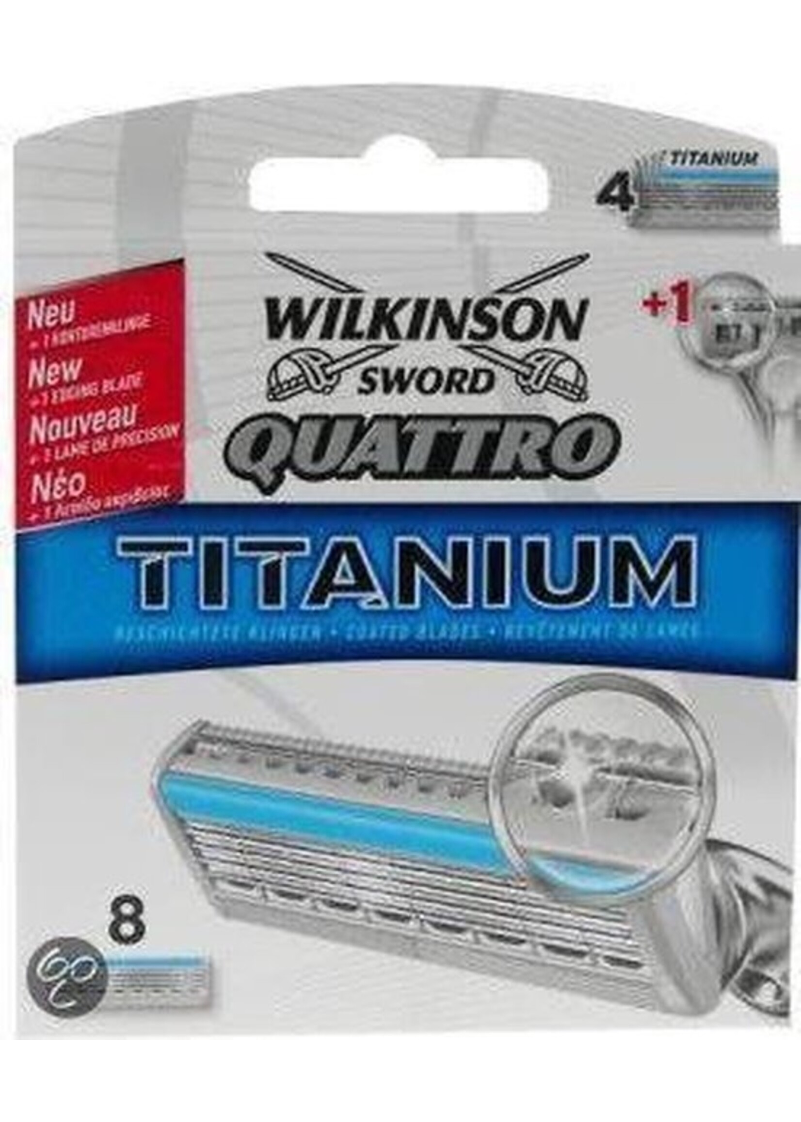 Wilkinson Quattro Titanium Mesjes Next G