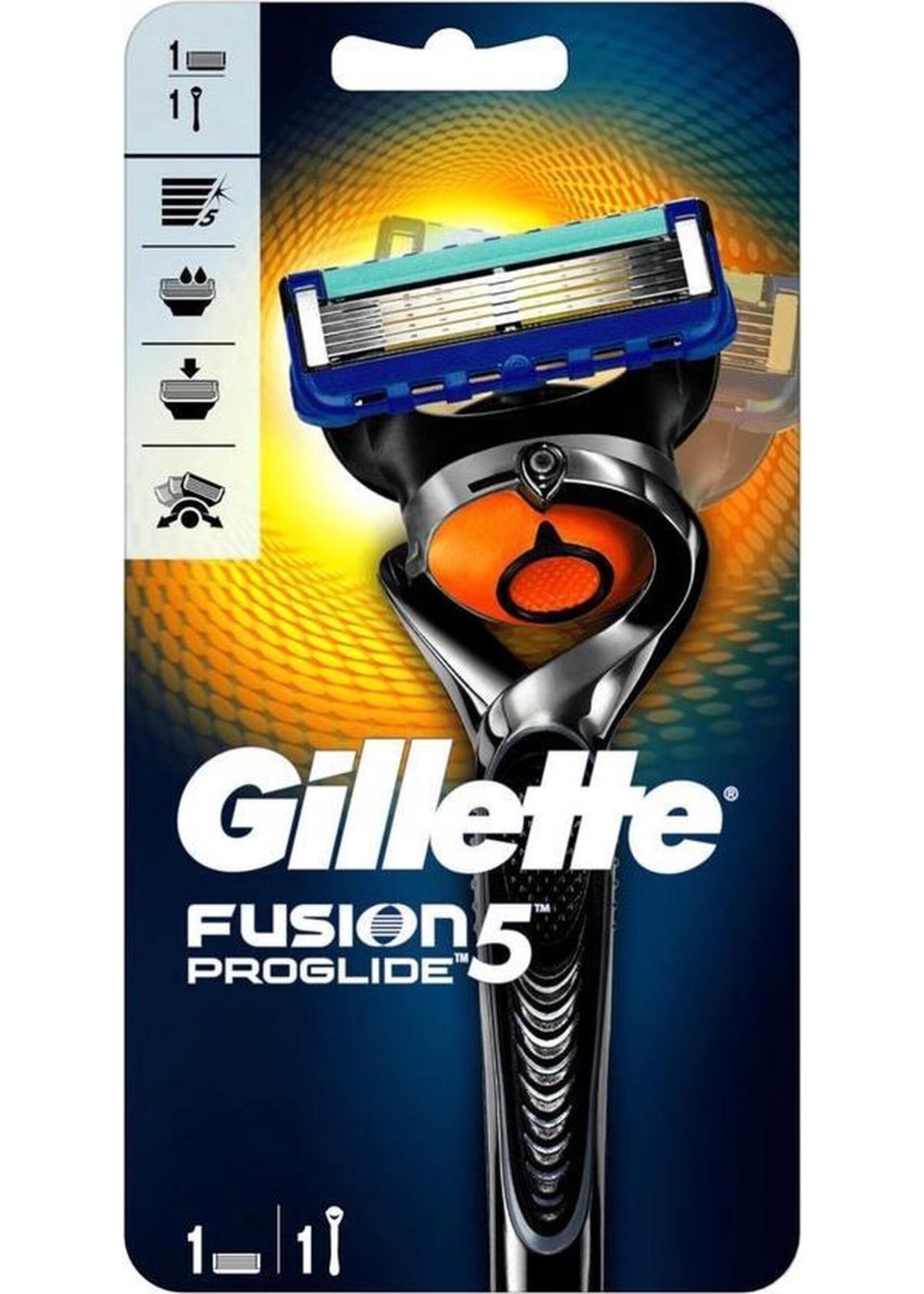 GILLETTE Gillette Fusion5 ProGlide Scheersysteem + 1 Scheermesje Mannen