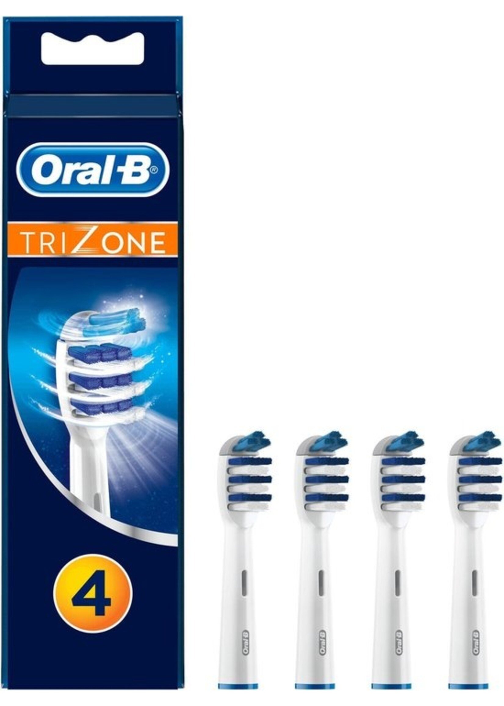 L'Oréal  Oral-B TriZone - Opzetborstels - 4 stuks