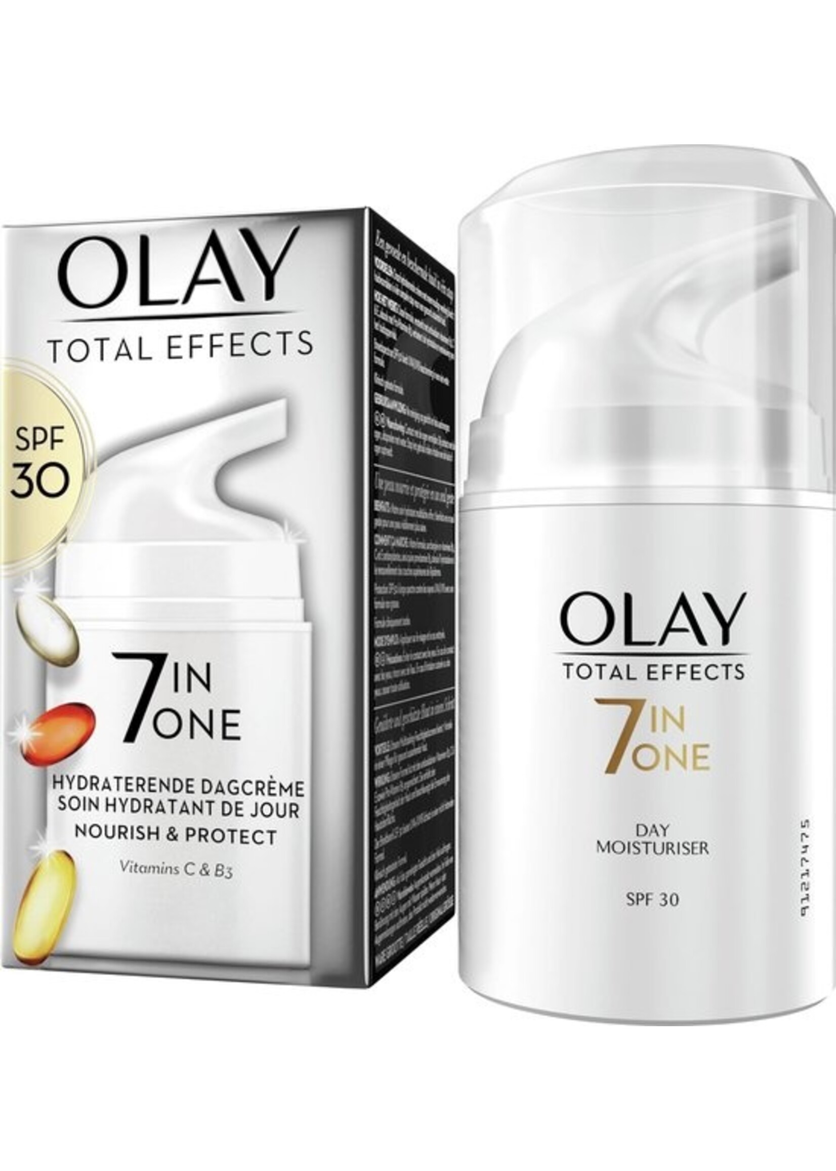 Olay Total Effects 7in1 Hydraterende Dagcrème - SPF 30 En Niacinamide - 50ml