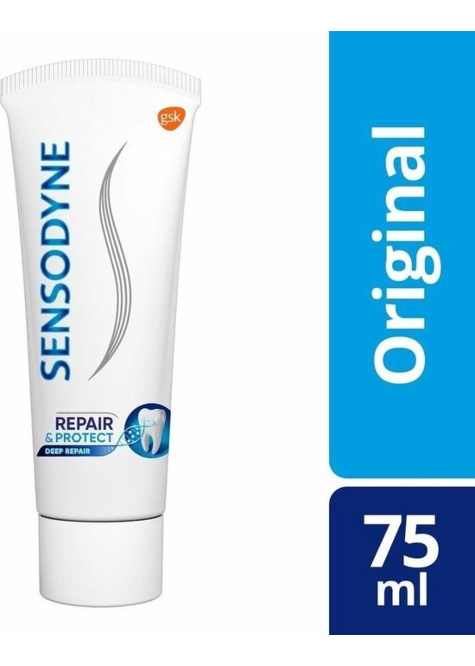 Sensodyne Sensodyne Repair & Protect Tandpasta 6 x 75ml Voordeelverpakking