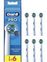 Oralb Braun Oral-B Precision Clean - Opzetborstels - 6 stuks - Wit