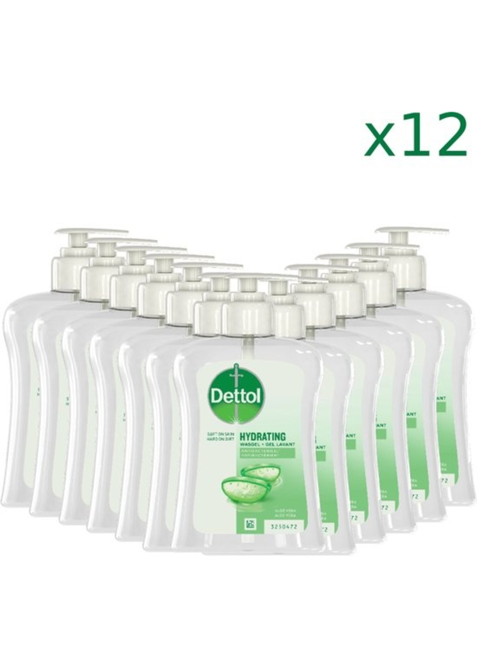 Dettol Handzeep - Verzachtend - Aloe Vera - 250ml x6