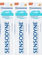 Sensodyne Sensodyne Tandpasta Deep Clean Gel - 3 x 75 ml - Voordeelverpakking