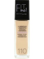 Maybelline - Fit Me Luminous & Smooth Foundation - Porcelain 110