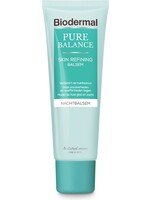 Biodermal Pure Balance Skin Refining Balsem Nachtcreme - Nachtcreme met hyaluronzuur - Bij onzuiverheden en oneffenheden - 50ml