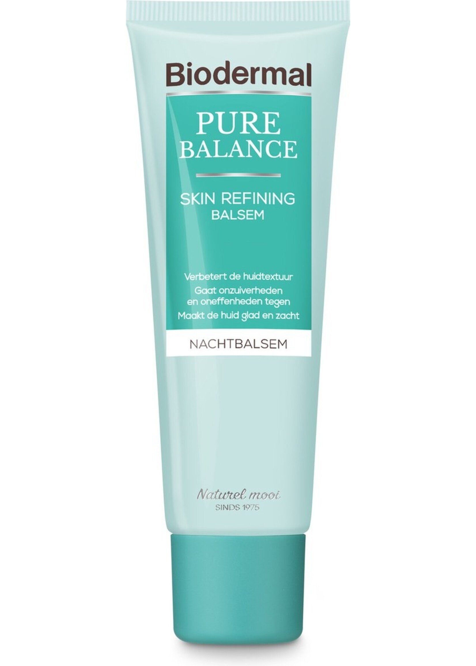 Biodermal Pure Balance Skin Refining Balsem Nachtcreme - Nachtcreme met hyaluronzuur - Bij onzuiverheden en oneffenheden - 50ml