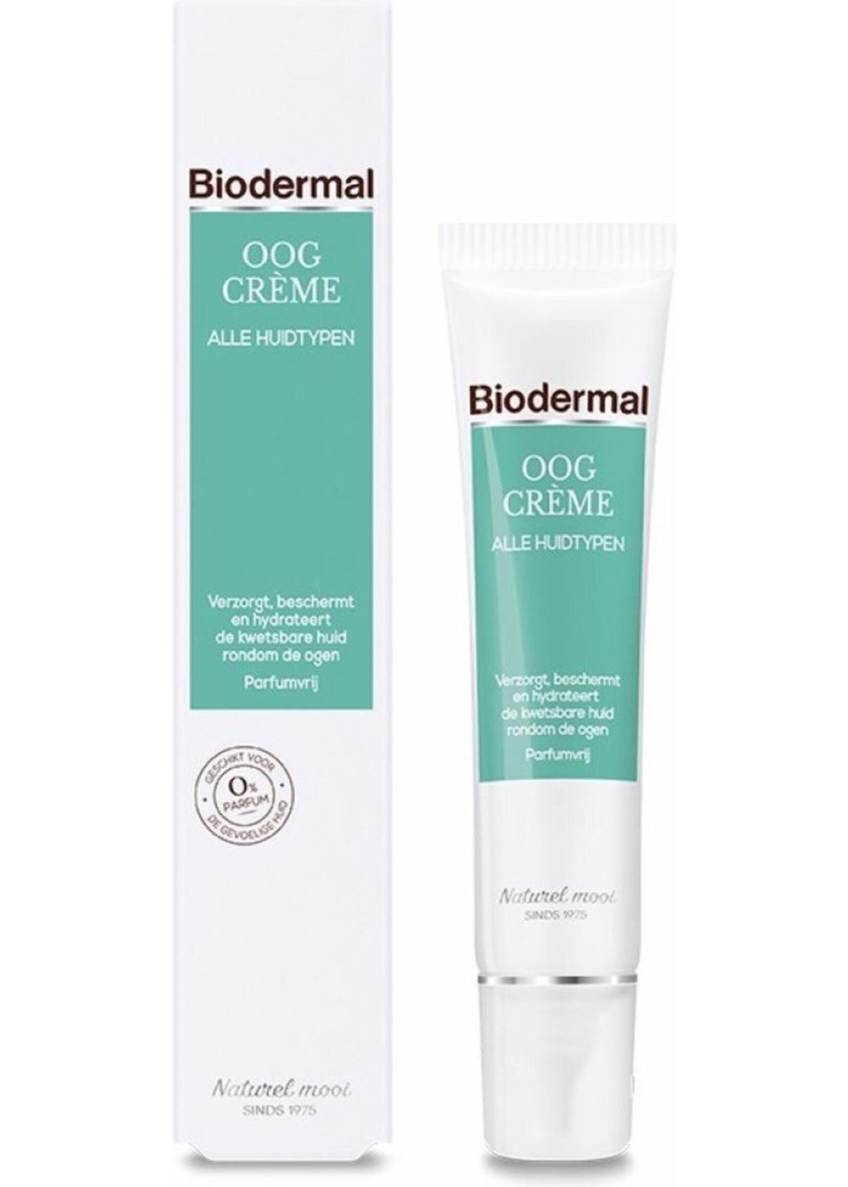 Biodermal Oogcrème - Beschermt tegen huidveroudering - 15ml