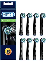 Oralb Braun Oral-B CrossAction Zwart Opzetborstels - 8 stuks