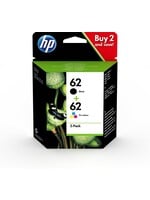 HP 62 - Inktcartridge kleur & zwart