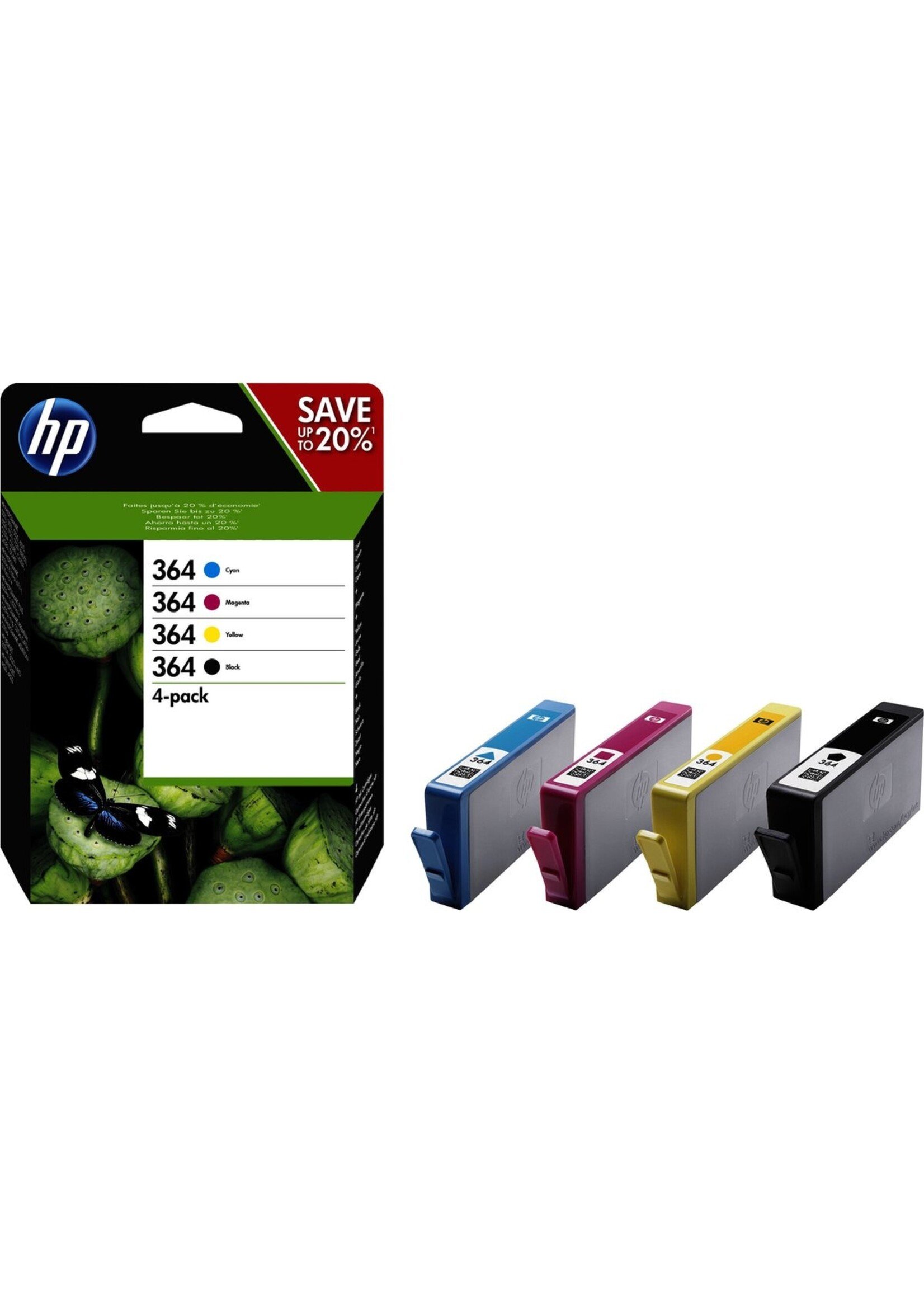 HP 364 4-kleuren Origineel N9j73ae