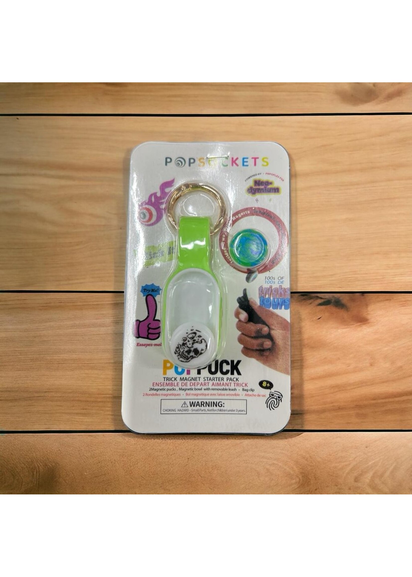 PopPuck popsockets - Hype van 2023 - Magnetisch - Sleutelhanger - Uren speelplezier - Mix kleuren - Bekend van TikTok - Kleur Pack Groen