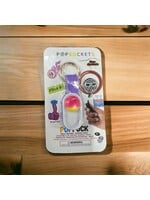 PopPuck popsockets - Hype van 2023 - Magnetisch - Sleutelhanger - Uren speelplezier - Mix kleuren - Bekend van TikTok - Kleur Pack Paars