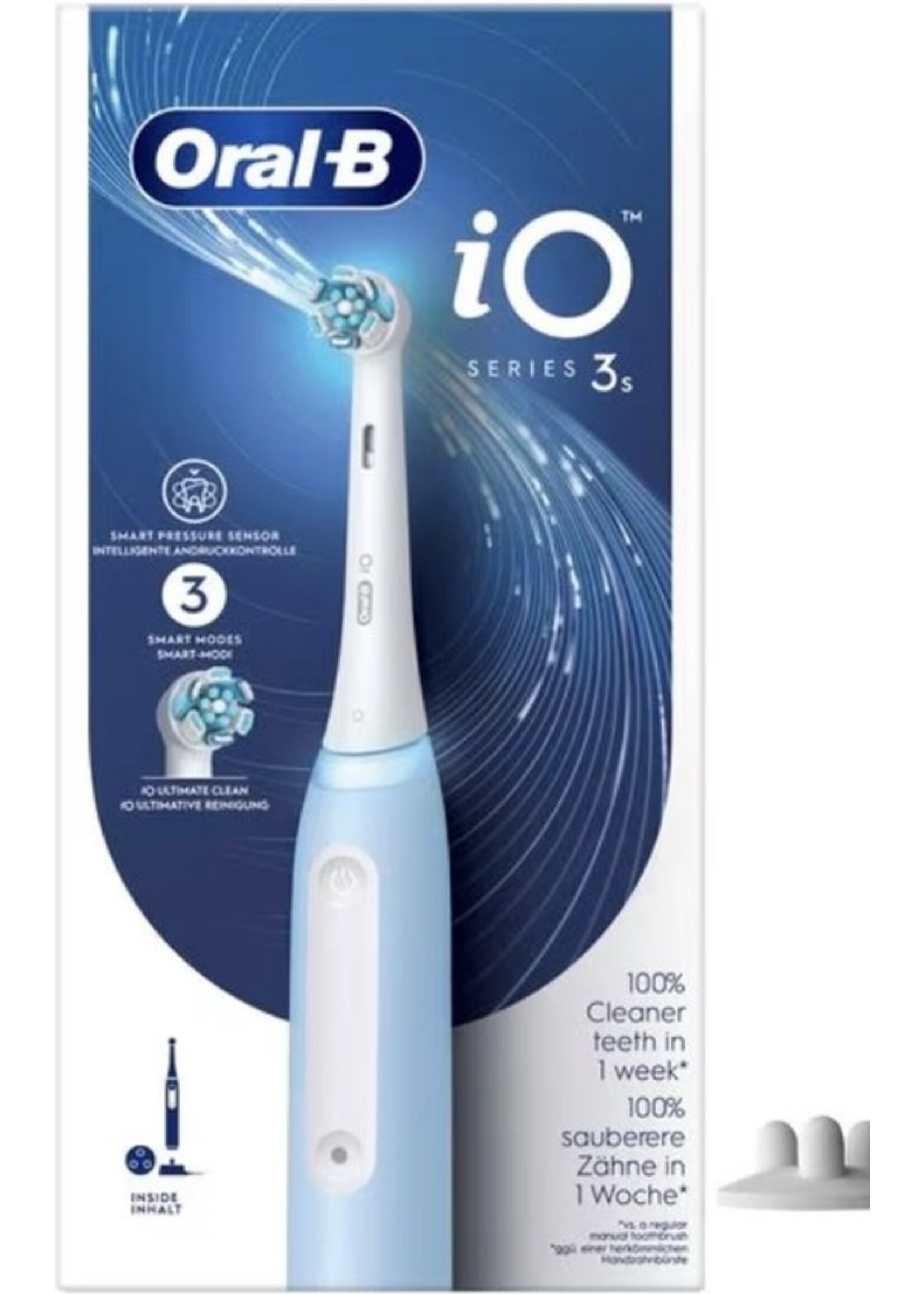 Oralb Braun ORAL-B IO 3S ELEKTRISCHE TANDENBORSTEL blauw