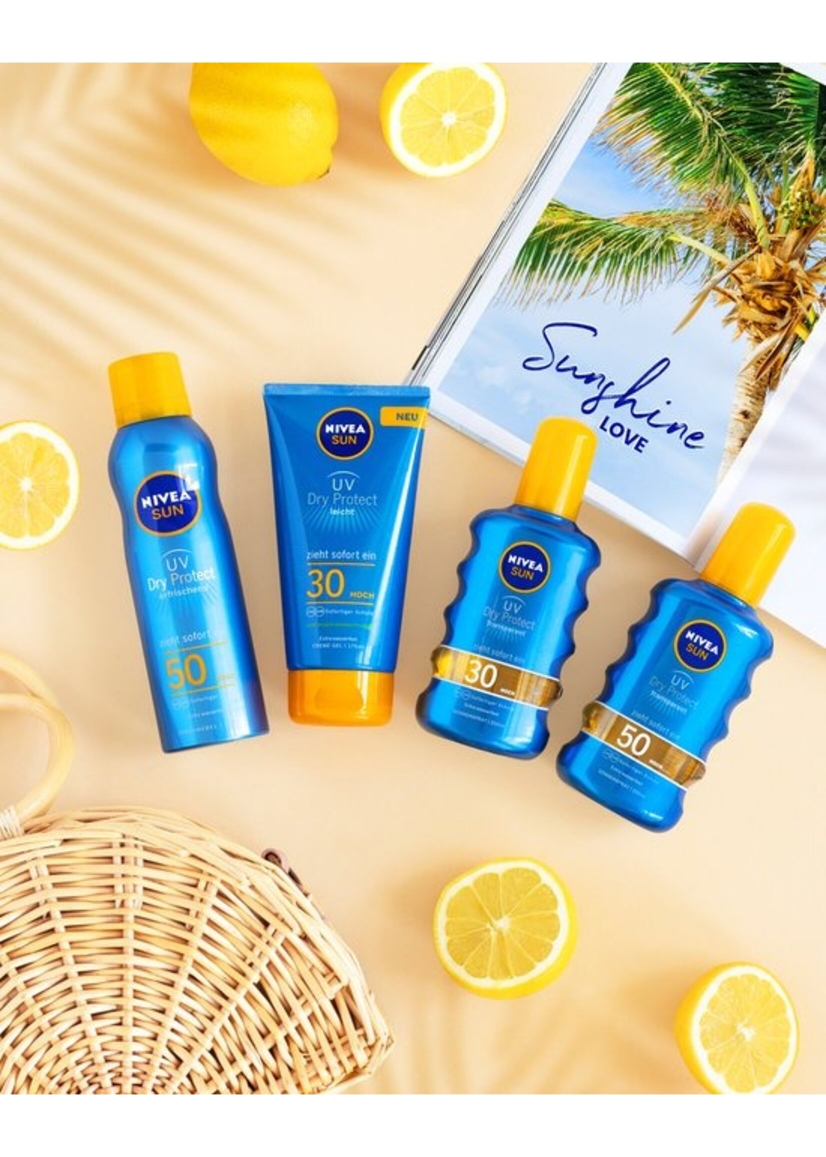 NIVEA SUN PROTECT & DRY TOUCH GEL - Crème-Gel - SPF30 175ML