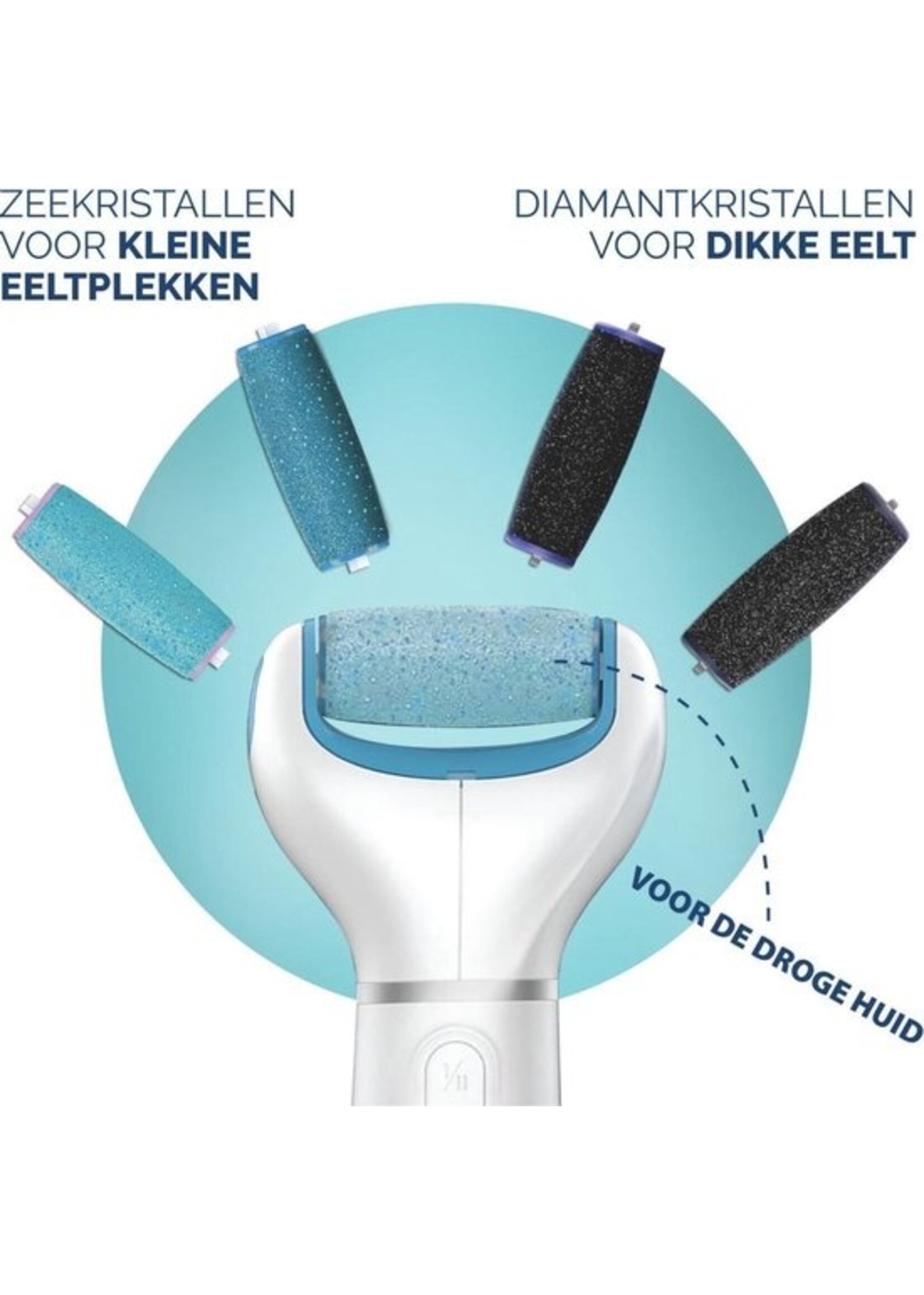 Scholl Velvet Smooth Marine Minerals Voetvijl Navulling Sterk - 2 Stuks