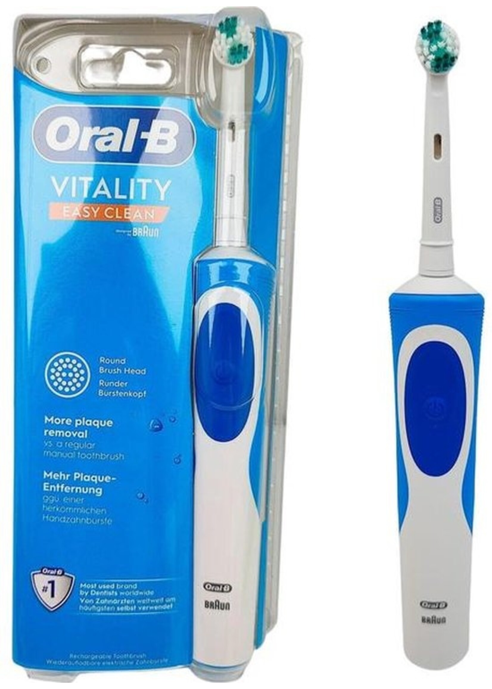 Oralb Braun Oral B Vitality Elektrische Tandenborstel Blauw/Wit